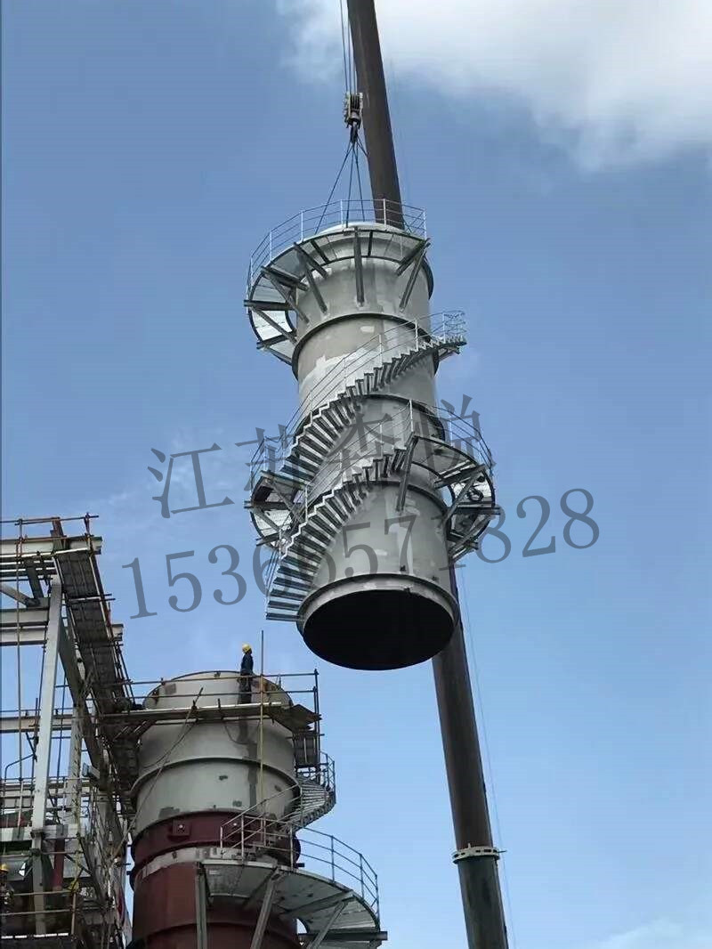 铜川钢烟囱吊装