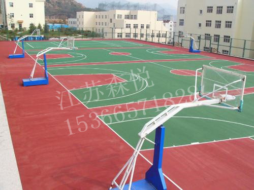 上海学校球场地坪